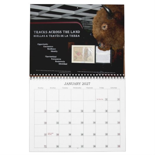 SCURRY COUNTY MUSEUM KALENDER (Jan 2027)