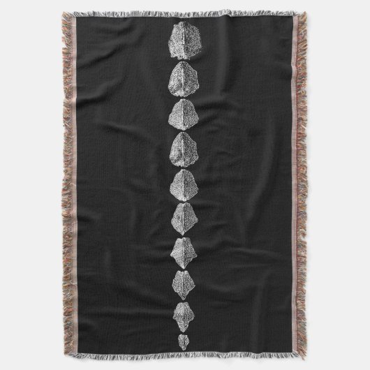 SCUTE BLANKET - LAKE STURGEON COLORING PAGE  DEKEN (Voorkant Verticaal)