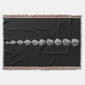 SCUTE BLANKET - LAKE STURGEON COLORING PAGE  DEKEN (Voorkant)