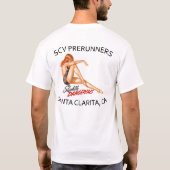 SCV Prerunners (Nose Art) T-shirt (Achterkant)