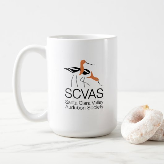 SCVAS-Mok: LOGO 2 Koffiemok (Met donut)