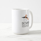 SCVAS-Mok: LOGO 2 Koffiemok (Voorkant rechts)