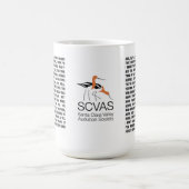 SCVAS-Mok: Twee kanten van het gesprek Koffiemok (Center)