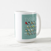 SCVAS-Mok: Tyrants of Santa Clara County, 2021 Koffiemok (Voorkant rechts)