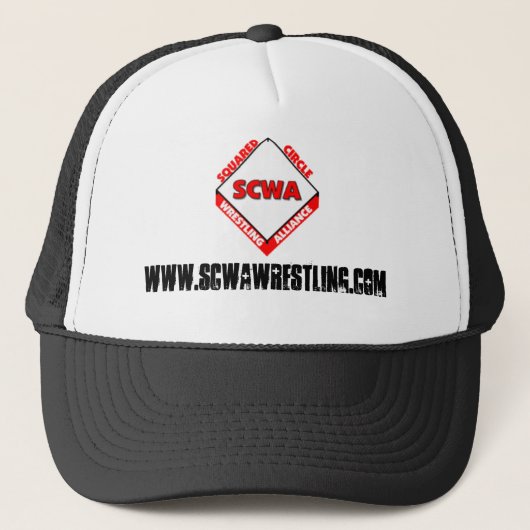 SCWA Trucker Hat Pet (Voorkant)