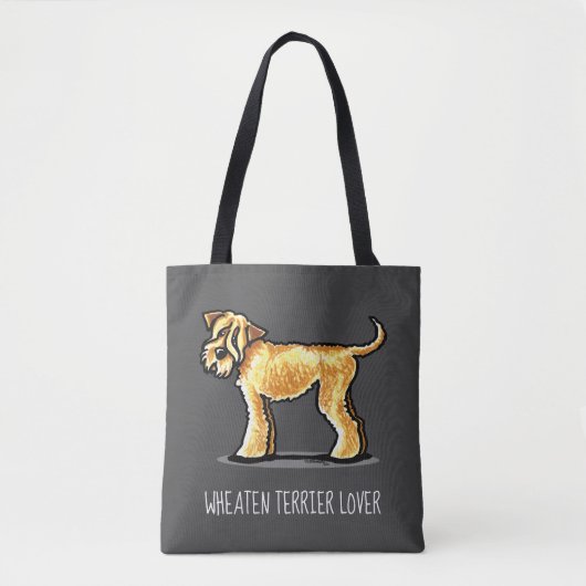 SCWT Wheaten Terrier Lover Persoonlijke Canvas tas (Voorkant)