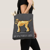 SCWT Wheaten Terrier Lover Persoonlijke Canvas tas (Dichtbij)