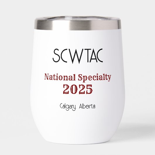 SCWTAC Nationale Specialiteit 2025 Wijntuimelaar (Achterkant)