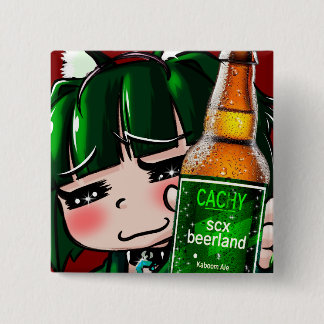SCX_Beerland Vierkante Button 5,1 Cm