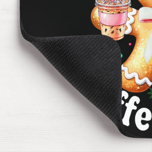 Scy And Caffeinated Coffee Cute Gingerbread Christ Muismat (Hoek)