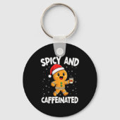 Scy And Caffeinated Coffee Women Gingerbread Chris Sleutelhanger (Voorkant)