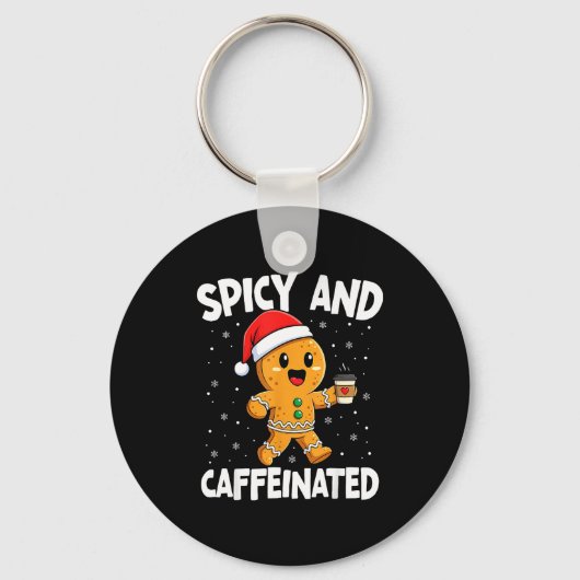 Scy And Caffeinated Coffee Women Gingerbread Chris Sleutelhanger (Voorkant)