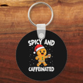 Scy And Caffeinated Coffee Women Gingerbread Chris Sleutelhanger (Voorkant)