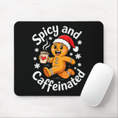 Scy And Caffeinated Shirt Men Women Gingerbread Ch Muismat (Met muis)