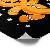 Scy And Caffeinated Shirt Men Women Gingerbread Ch Poster (Hoek)