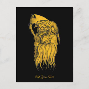 Scythe man - De Dood, de Raas Briefkaart