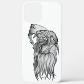 Scythe man - De Dood, de Raas Case-Mate iPhone Case (Achterkant)
