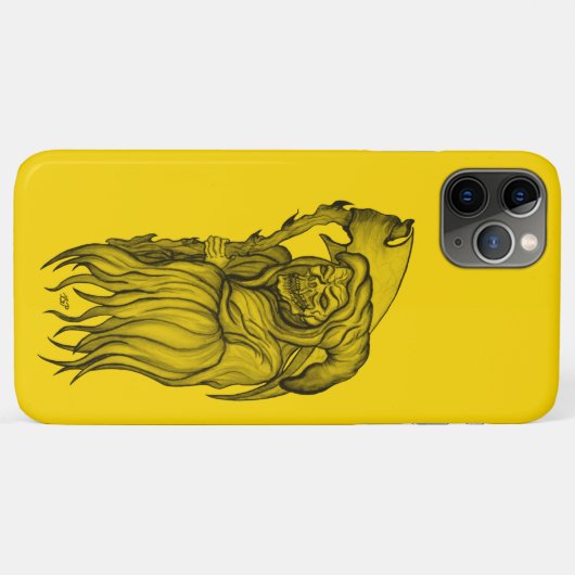 Scythe man - De Dood, de Raas Case-Mate iPhone Case (Achterkant (horizontaal))