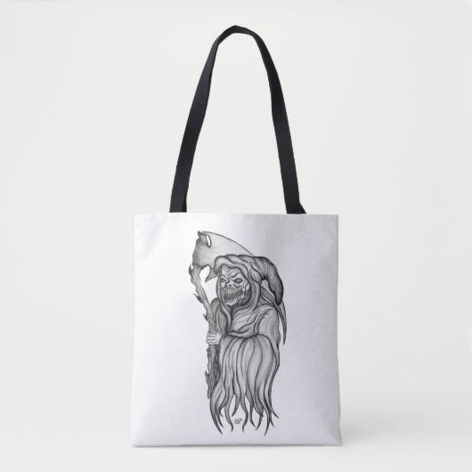 Scythe man - De Dood, de Raas Tote Bag (Voorkant)