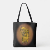 Scythe man - De Dood, de Raas Tote Bag (Achterkant)