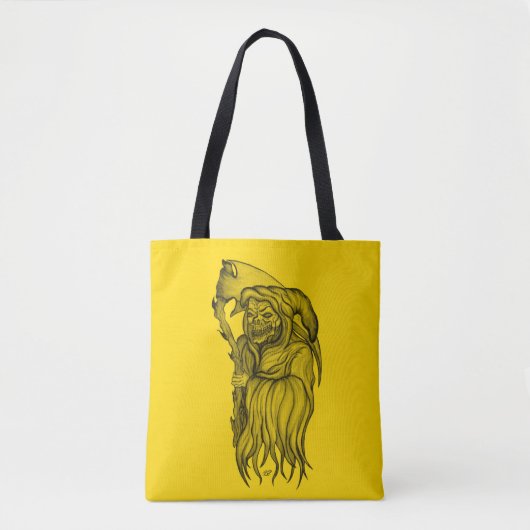 Scythe man - De Dood, de Raas Tote Bag (Voorkant)