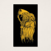 Scythe man - De Dood, de Raas Visitekaartje (Achterkant)