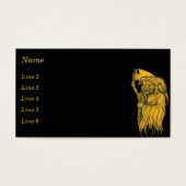 Scythe man - De Dood, de Raas Visitekaartje (Voorkant)