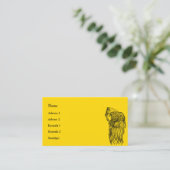 Scythe man - De Dood, de Raas Visitekaartje (Staand voorkant)