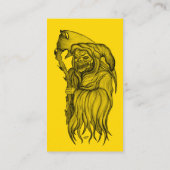 Scythe man - De Dood, de Raas Visitekaartje (Achterkant)