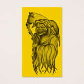 Scythe man - De Dood, de Raas Visitekaartjes (Achterkant)