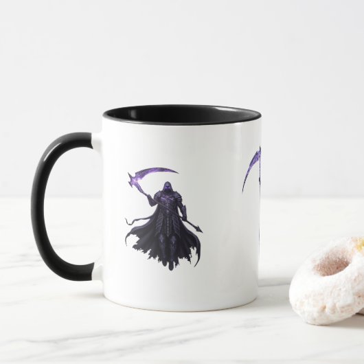 Scythe Reaper Mug – Triple Shadow Lords Edition ⚔️ Mok (Met donut)