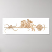 Scythed Chariot, Leonardo da Vinci Poster (Voorkant)