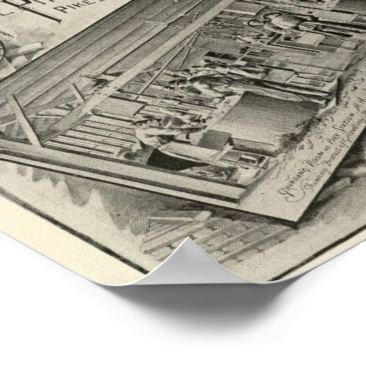 Scythestone works, Pike Manufacturing Co Poster (Hoek)