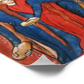 Scytische vrouwen slaan hun vijanden tegen elkaar poster (Hoek)