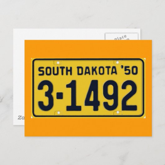 SD50 BRIEFKAART (Voorkant / Achterkant)