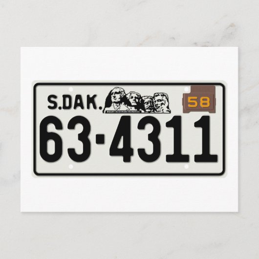 SD58 BRIEFKAART (Voorkant)