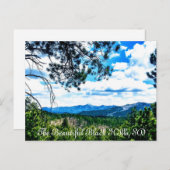 SD-Briefkaart voor zwarte heuvels Briefkaart (Voorkant / Achterkant)