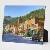 SD, Deadwood, Historic Gold Mining town Fotoplaat (Zijkant)