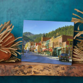 SD, Deadwood, Historic Gold Mining town Fotoplaat (Zijkant)