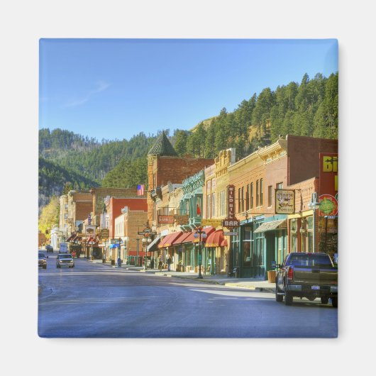 SD, Deadwood, Historic Gold Mining town Magneet (Voorkant)