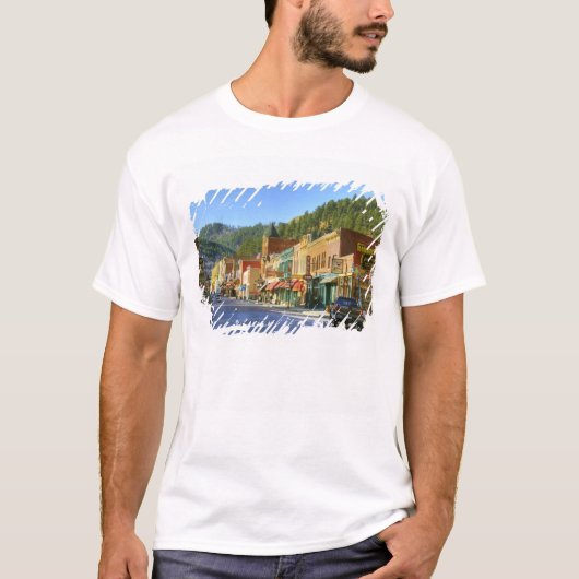 SD, Deadwood, Historic Gold Mining town T-shirt (Voorkant)