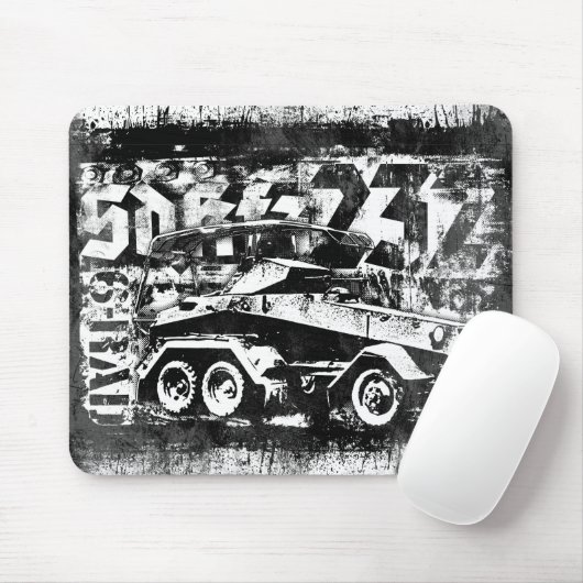 Sd.Kfz. 232 (6-rad) muismat (Met muis)