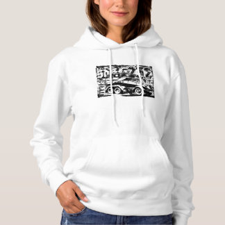 Sd.Kfz. 232 (6-Rad) Vrouwen American Apparel Cali Hoodie