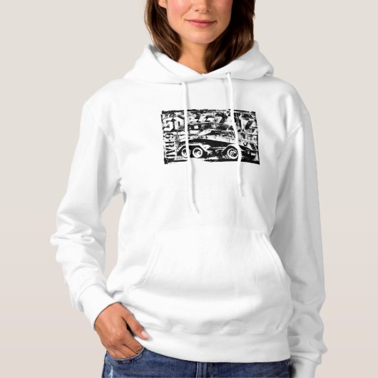 Sd.Kfz. 232 (6-Rad) Vrouwen American Apparel Cali Hoodie (Voorkant)