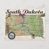 SD-statuskaart Briefkaart (Voorkant)