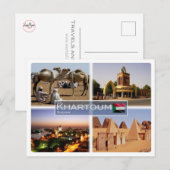 SD Sudan - Khartoem - Briefkaart (Voorkant / Achterkant)