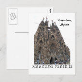 SDC10239, Sangrada Familia, Barcelona, Spanje Briefkaart (Voorkant / Achterkant)
