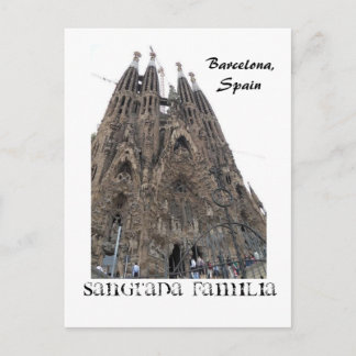 SDC10239, Sangrada Familia, Barcelona, Spanje Briefkaart