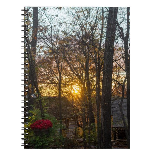 SDC Bossen Sunset Notitieboek (Voorkant)