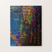 SDC-kerstfeest Midtown-groeten Legpuzzel (Verticaal)